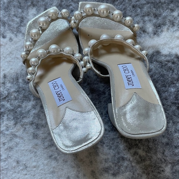 Jimmy Choo Amara Pearl Heels - Picture 14 of 17